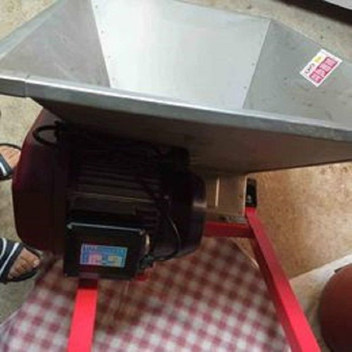 Electric grape crusher Inox new
