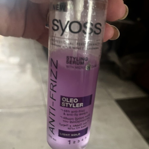 Syoss Anti-Frizz Styling Serum like new
