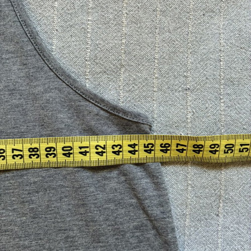 Nike Sportswear Heather Gray Graphic Tank Top, Size M