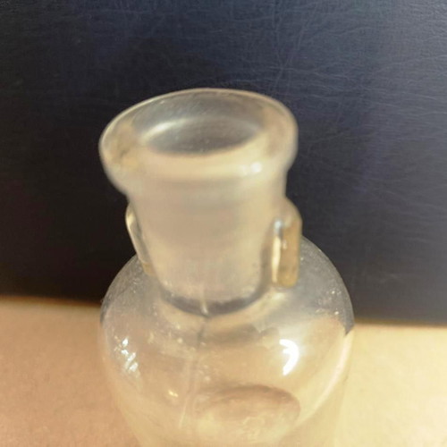 Apothecary bottle used, collectible late 19th century