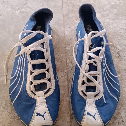 Collectible Puma shoes Kostas Kenteris used, size 41