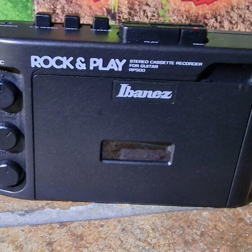 Ibanez Rock & Play Cassette Player like new for Guitar Practice