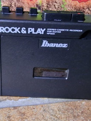 Ibanez Rock & Play Cassette Player like new for Guitar Practice