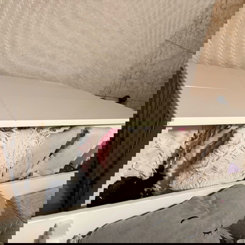 Casababy Venus κρεβάτι με στρώμα, συρταριέρα και βάση αλλαξιέρας μεταχειρισμένα