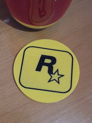 Σουβέρ Rockstar Coaster καινούργιο με 4 αντιολισθητικά grips