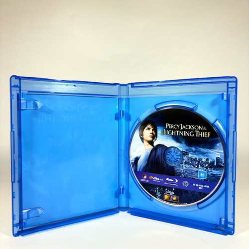 Percy Jackson & The Lightning Thief Blu-ray like new with Greek subtitles