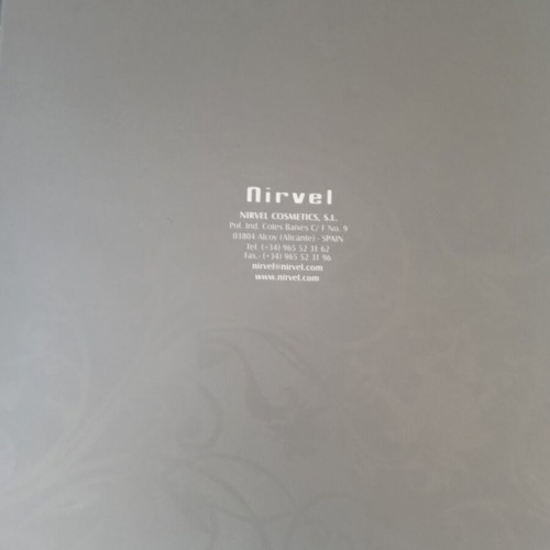 Nirvel professional hair color chart