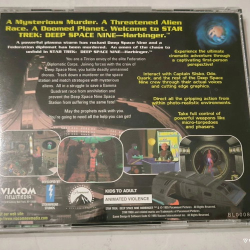 Star Trek Deep Space Nine Harbinger PC game like new