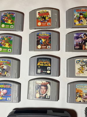 Παιχνίδια Nintendo 64 μεταχειρισμένα, συλλογή 11 τεμαχίων