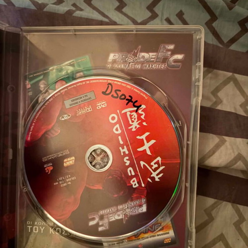 Pride FC pack of 7 DVDs