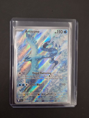 Articuno Illustration σπάνια κάρτα καινούργια