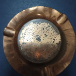 Brass ashtray used