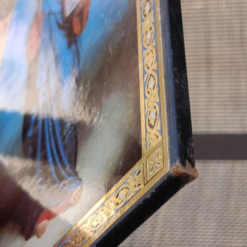 Vintage Russian icon 19x13 cm