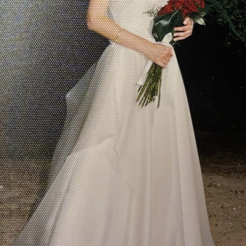 Wedding dress worn once, like new, size S/36/8