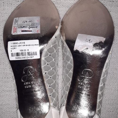 Adrianna Papell shoes white/ivory pumps new, size EU 36