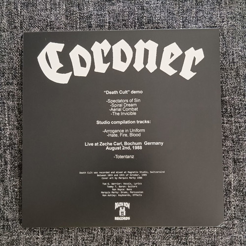 LP Coroner - Death Cult (2023)