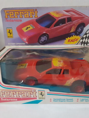 Ferrari Testarossa αυτοκίνητο παιχνίδι με μπαταρίες ΣΦΡΑΓΙΣΜΕΝΟ