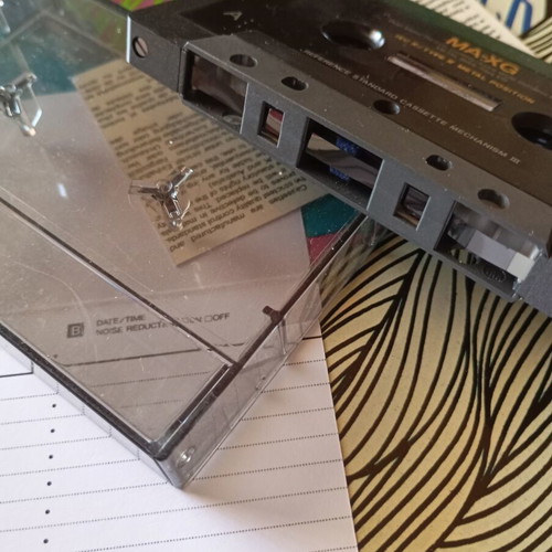 Tdk MA-XG 60 cassette tape used, metal type IV