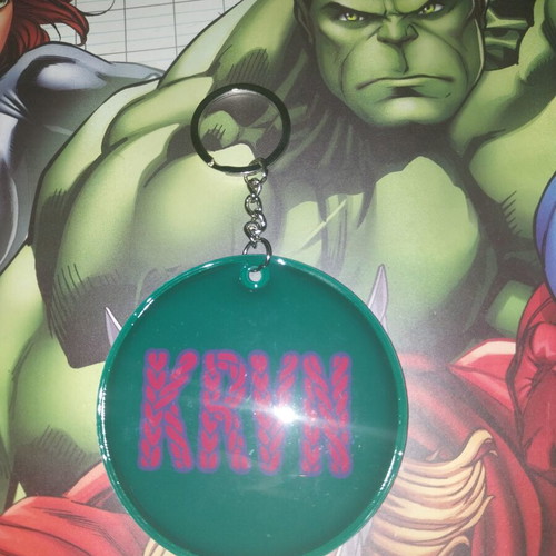 Karavan keychain, green