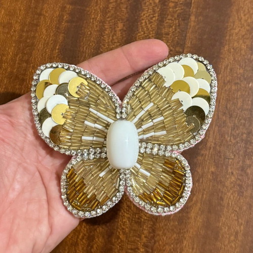 Handmade colorful butterfly brooch new
