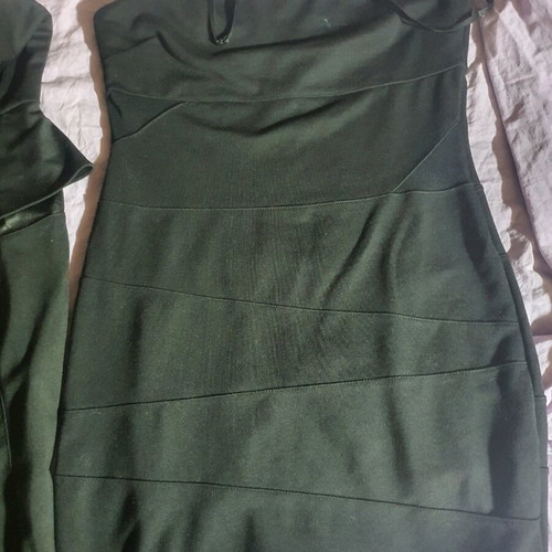 Dresses used, two size L, black