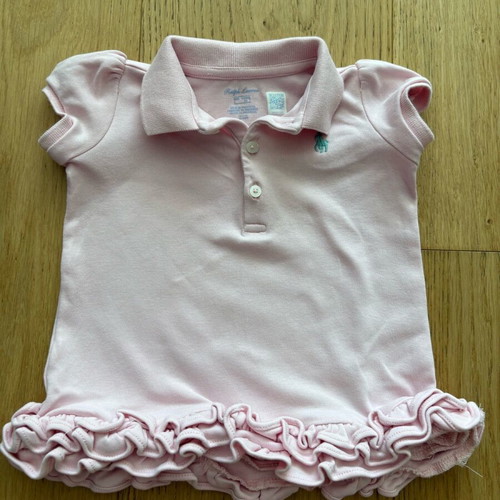 Ralph Lauren dress with ruffles like new, size 6 months