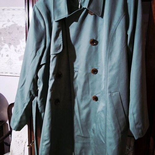 Only Carmakoma trench coat petrol beige new, size 50/52