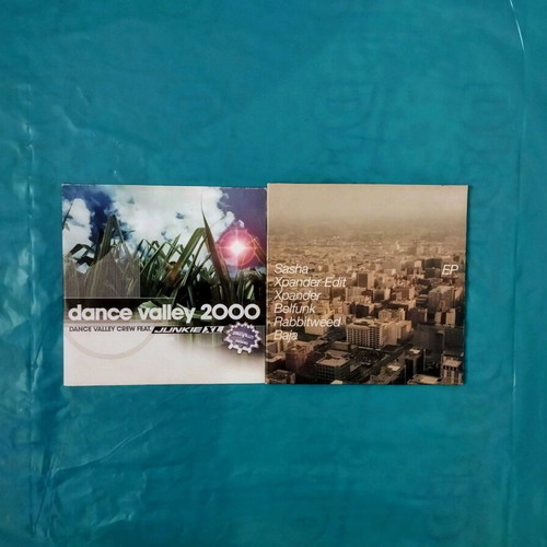 Dance Valley 2000 και Sasha EP CD σε άριστη κατάσταση, ηλεκτρονική μουσική