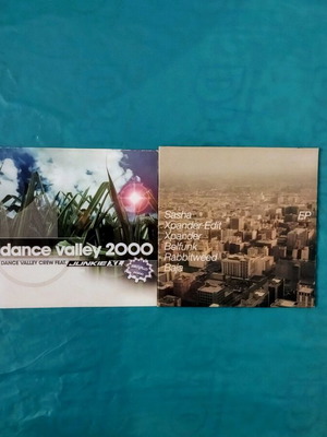 Dance Valley 2000 και Sasha EP CD σε άριστη κατάσταση, ηλεκτρονική μουσική