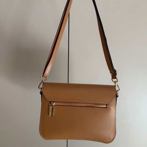 Guy Laroche crossbody bag like new, beige and brown