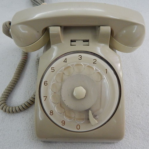 ITT rotary phone Greek made 1969