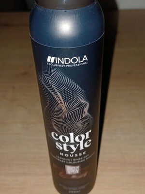 Αφρός μαλλιών με χρώμα καστανό σαν καινούργιο για προσωρινή κάλυψη λευκών