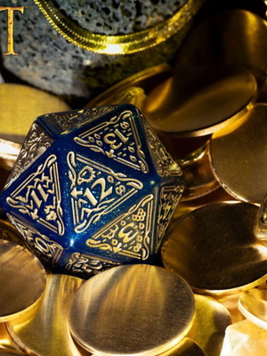 The Hobbit Spindown D20 Aether TCG Jumbo Die new