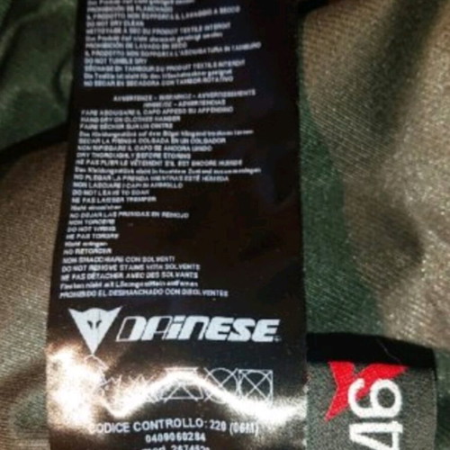 Dainese women's motorcycle pants like new with D-Dry membrane and protectors