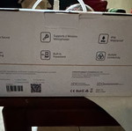 Bluetooth karaoke speaker like new with 2 microphones and charger