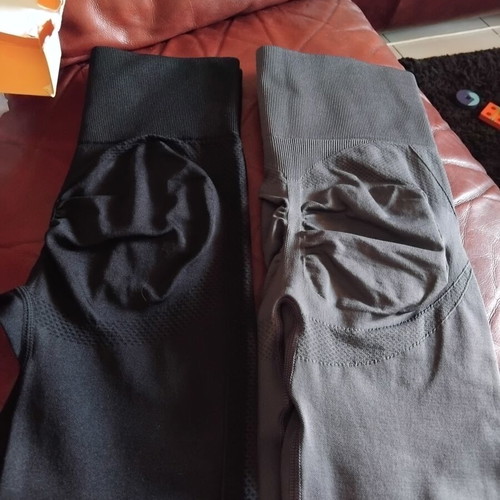Sports leggings new, pack of 3, sizes XS and S, black and grey