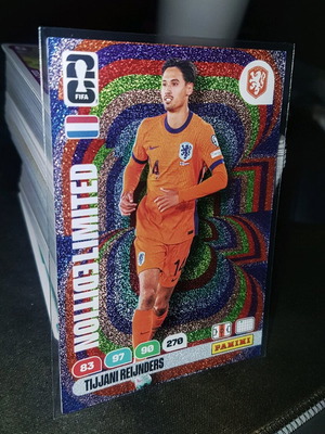 Tijjani Reinjnders Limited Edition 2026 Panini World Cup нов