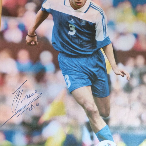 Signed photo of Takis Fyssas new, official copy