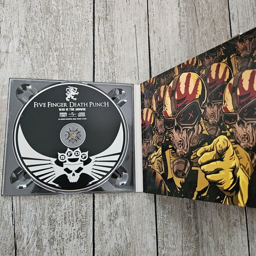 Five Finger Death Punch War Is the Answer double CD deluxe edition digipack