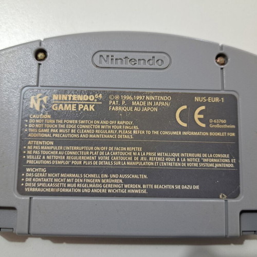 Goldeneye 007 Nintendo 64 game