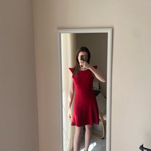 Paranoia burgundy dress size S new