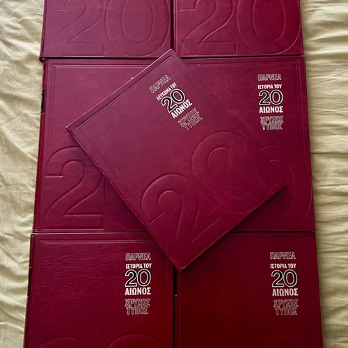 Parnell History of the 20th Century Complete Collectible 6-Volume Set with Album