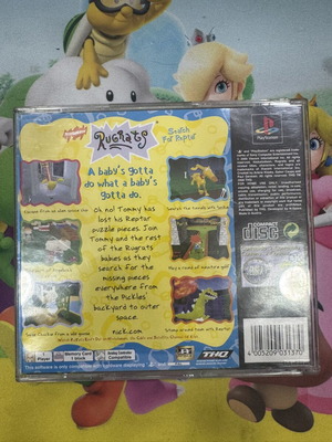 Rugrats Search for Reptar PlayStation PS1 game used, complete with booklet