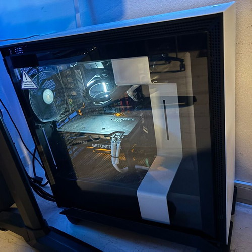 Gaming and streaming setup PC Intel Core i7 9700K 16GB RAM RTX 3070 used