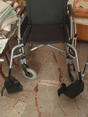 Wheelchair used for transporting elderly, special order for large person