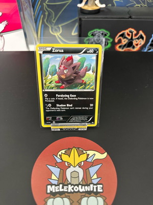 Zorua 70/108 Common Dark Explorers Pokemon 2012 μεταχειρισμένο, εξαιρετική κατάσταση