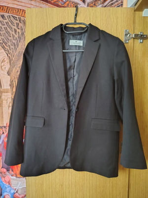 H&M black jacket for girls, size 146 cm
