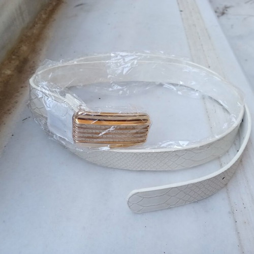 Set of 10 belts with various designs