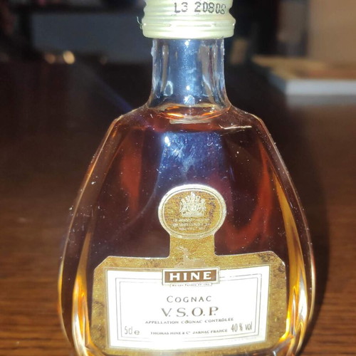 HINE Cognac VSOP miniature 5cl 40% vol new, sealed