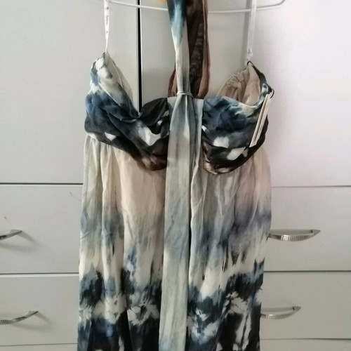 Lynne dress new strapless with neck ribbon size 2